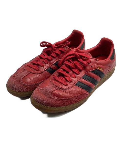 adidas（アディダス）adidas (アディダス) SAMBA TEAM “Bayern Munchen” レッド サイズ:26の古着・服飾アイテム