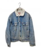 LEVI'Sリーバイス）の古着「ボアデニムジャケット」｜インディゴ