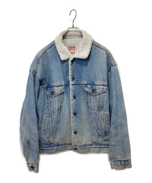 LEVI'S（リーバイス）LEVI'S (リーバイス) ボアデニムジャケット インディゴ サイズ:Lの古着・服飾アイテム