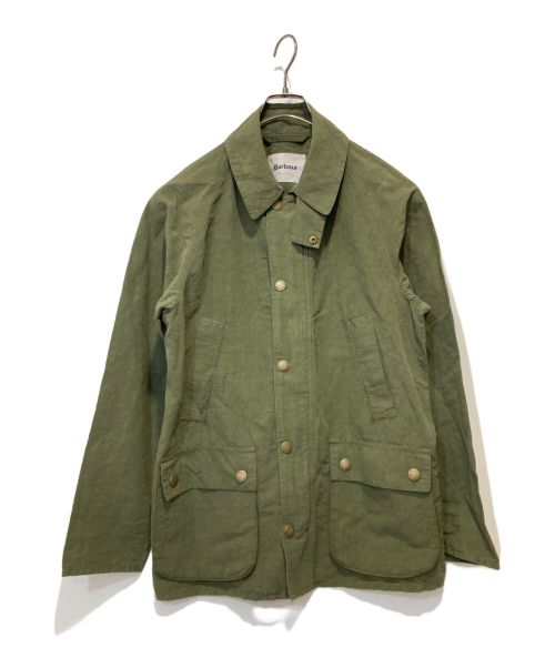 Barbour（バブアー）Barbour (バブアー) リネンジャケット オリーブ サイズ:38の古着・服飾アイテム