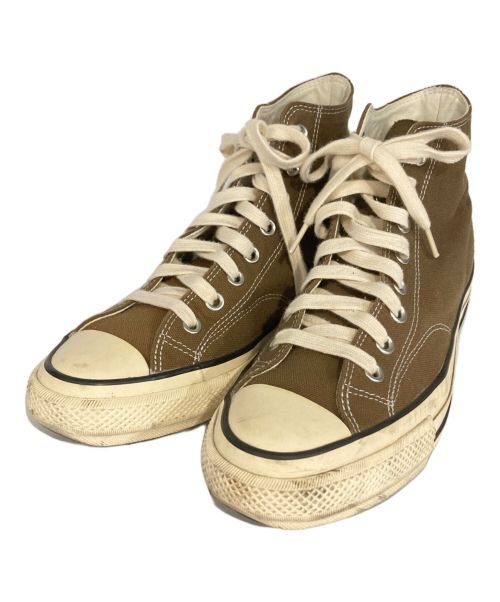 CONVERSE ADDICT（コンバース アディクト）CONVERSE ADDICT (コンバース アディクト) CHUCK TAYLOR ブラウン サイズ:26.5の古着・服飾アイテム