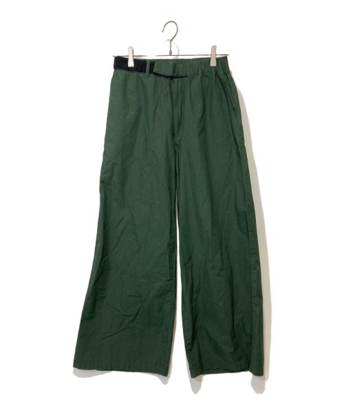 Graphpaper（グラフペーパー）Graphpaper (グラフペーパー) TYPEWRITER COOK PANT グリーン サイズ:FREEの古着・服飾アイテム