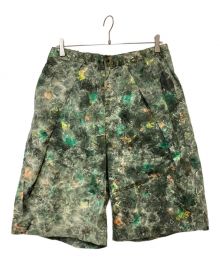 SASQUATCHfabrix.（サスクワッチファブリックス）の古着「NORINAGASHI SHORTS」｜グリーン