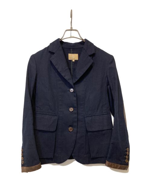 NIGEL CABOURN WOMAN（ナイジェルケーボン ウーマン）NIGEL CABOURN WOMAN (ナイジェルケーボン ウーマン) テーラードジャケット ネイビー サイズ:6の古着・服飾アイテム