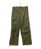 NIGEL CABOURNナイジェルケーボン）の古着「ARMY CARGO PANT」｜オリーブ