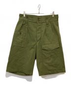 NIGEL CABOURNナイジェルケーボン）の古着「BRITISH ARMY SHORT VINTAGE TWILL」｜オリーブ