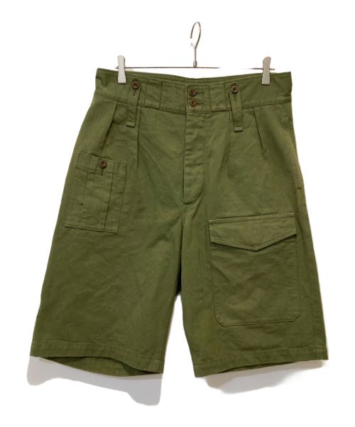 NIGEL CABOURN（ナイジェルケーボン）NIGEL CABOURN (ナイジェルケーボン) BRITISH ARMY SHORT VINTAGE TWILL オリーブ サイズ:34の古着・服飾アイテム