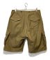 NIGEL CABOURN (ナイジェルケーボン) ARMY CARGO SHORTS オリーブ サイズ:34：17000円