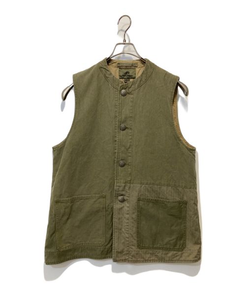 NIGEL CABOURN（ナイジェルケーボン）NIGEL CABOURN (ナイジェルケーボン) JERKIN VEST MIX オリーブ サイズ:48の古着・服飾アイテム