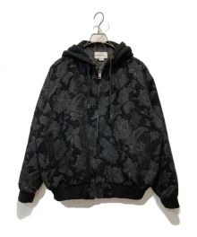 thisisneverthat（ディスイズネバーザット）の古着「floral work jacket」｜ブラック