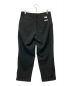 WTAPS (ダブルタップス) CREASE DL TROUSERS POLY. TWILL ブラック サイズ:03：17000円