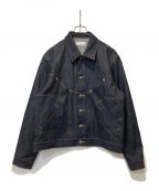 SAGE NATIONセイジ ネーション）の古着「DENIM JIJI JACKET RAW」｜インディゴ