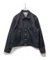 sage NATION（セイジ ネーション）の古着「DENIM JIJI JACKET RAW」｜インディゴ