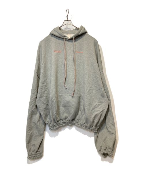 SHINYA KOZUKA（シンヤコズカ）SHINYA KOZUKA (シンヤコズカ) ORDINARY GIANT HOODIE グレー サイズ:Lの古着・服飾アイテム