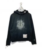 Maison MIHARA YASUHIROメゾン ミハラ ヤスヒロ）の古着「Smily Face Printed Hoodie」｜ブラック