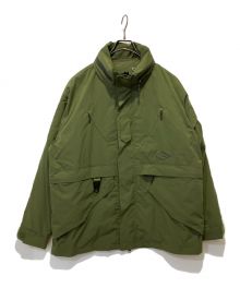 Manastash（マナスタッシュ）の古着「EXTRA MILE 3WAY エコワックスジャケット」｜オリーブ