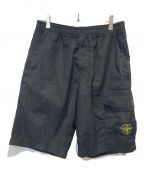 STONE ISLANDストーンアイランド）の古着「PARACADUTE CARGO SHORTS」｜ブラック