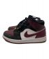 NIKE (ナイキ) AIR JORDAN 1 MID ボルドー サイズ:25.5ｃｍ：12000円