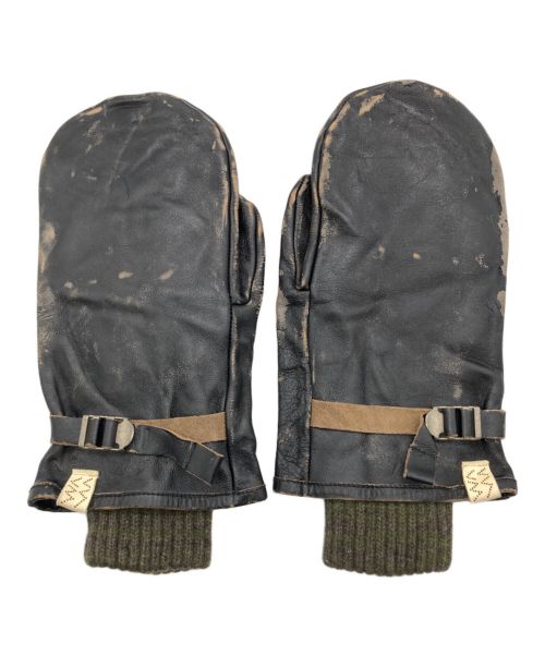 VISVIM（ビズビム）VISVIM (ビズビム) MUSHER MITTENS（IT VEG.H） ブラックの古着・服飾アイテム