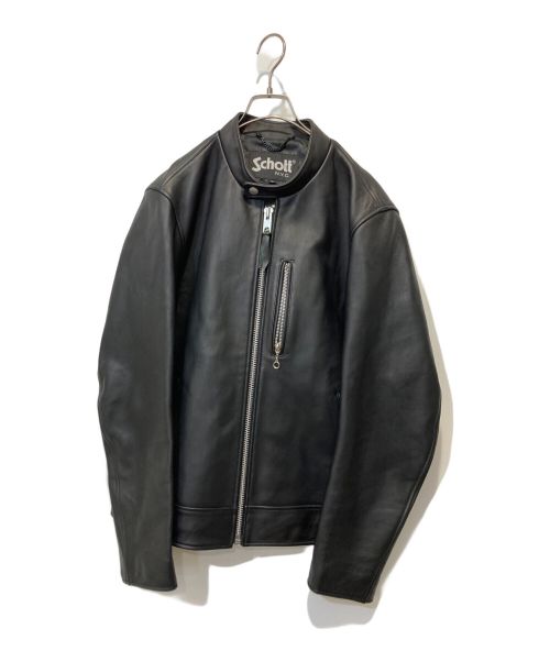 Schott（ショット）Schott (ショット) CAFE RACER JACKET ブラック サイズ:XLの古着・服飾アイテム