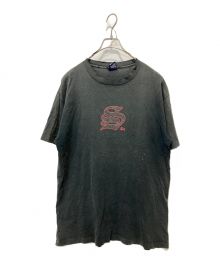 OLD STUSSY（オールドステューシー）の古着「プリントTシャツ」｜ブラック