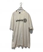 OLD STUSSYオールドステューシー）の古着「プリントTシャツ」｜ホワイト