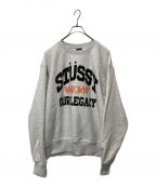 stussy×OUR LEGACYステューシー×アワーレガシー）の古着「スウェット」｜グレー