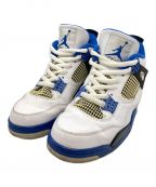 NIKEナイキ）の古着「IKE AIR JORDAN 4 RETRO MOTORSPORTS」｜ホワイト