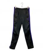 Needlesニードルズ）の古着「「NARROW TRACK PANTS POLYESTER SMOOTH」｜ブラック