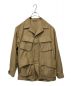 blurhms（ブラームス）の古着「Cotton Linen Combat Tropical Jacket」｜ベージュ