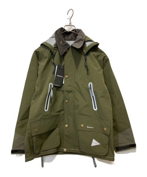 Barbour（バブアー）Barbour (バブアー) and wander (アンドワンダー) 3Layer Bedale Pertex Shield Jacket オリーブ サイズ:Ⅿの古着・服飾アイテム