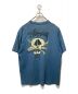 old stussy (オールドステューシー) skull surf tee ブルー サイズ:XXL：20000円