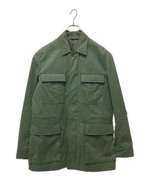 MACKINTOSH（マッキントッシュ）MACKINTOSH (マッキントッシュ) ミリタリーツイルブルゾン オリーブ サイズ:40の古着・服飾アイテム