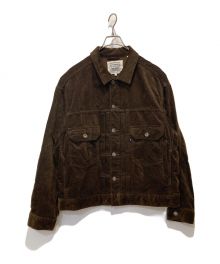 LEVI’S MADE&CRAFTED（リーバイス メイドアンドクラフテッド）の古着「OVERSZD TYPE II トラッカー ジャケット」｜ブラウン