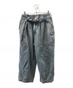 TIGHTBOOTH PRODUCTIONタイトブースプロダクション）の古着「DENIM BAGGY SLACKS」｜インディゴ