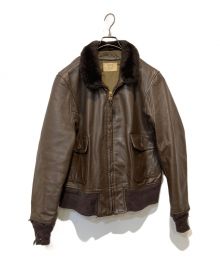 U'S NAVY（ユーエスネイビー）の古着「G-1 FLIGHT JACKET」｜ブラウン