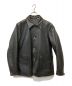 ADDICT CLOTHES（アディクト クローズ）の古着「HORSEHIDE COVERALL」｜ブラック