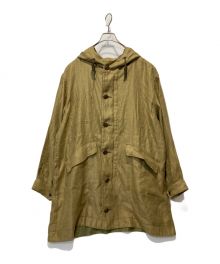 NIGEL CABOURN（ナイジェルケーボン）の古着「リバーシブルリネンジャケット」｜カーキ