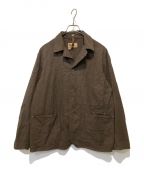 NIGEL CABOURNナイジェルケーボン）の古着「NEW NAVVIE BLAZER BROKEN TWILL 2 COLORS」｜ブラウン