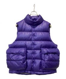 DAIWA PIER39（ダイワ ピア39）の古着「TECH BACK PACKER DOWN VEST」｜パープル