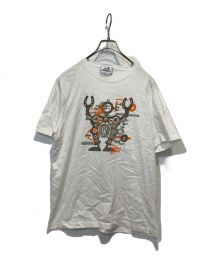 HERMES（エルメス）の古着「プリントTシャツ」｜ホワイト