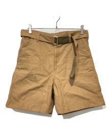 sacai×CarHartt（サカイ×カーハート）の古着「VER2.0 WIP Shorts」｜ブラウン