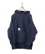 WTAPS×Championダブルタップス×チャンピオン）の古着「REVERSE WEAVE HOODED SWEATSHIRT」｜ネイビー