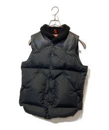 RockyMountainFeatherBed×BEAMS（ロッキーマウンテンフェザーベッド×ビームス）の古着「ダウンベスト」｜ブラック