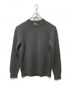 AURALEEオーラリー）の古着「SUPER FINE WOOL RIB KNIT P/O」｜グレー