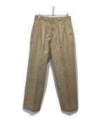 KAPTAIN SUNSHINE×BERNARD ZINSキャプテンサンシャイン×ベルナール ザンス）の古着「Armee Trousers」｜ベージュ