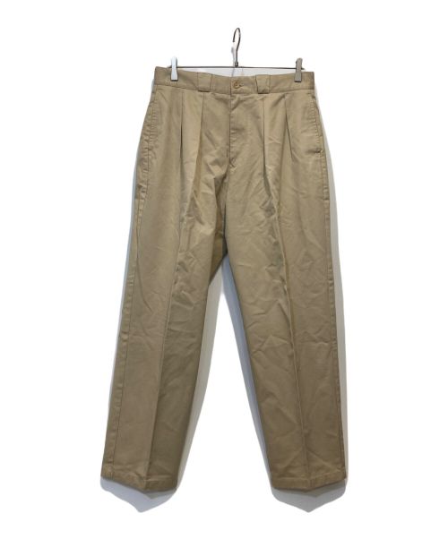 KAPTAIN SUNSHINE（キャプテンサンシャイン）KAPTAIN SUNSHINE (キャプテンサンシャイン) BERNARD ZINS (ベルナール ザンス) Armee Trousers ベージュ サイズ:40の古着・服飾アイテム