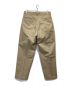 KAPTAIN SUNSHINE (キャプテンサンシャイン) BERNARD ZINS (ベルナール ザンス) Armee Trousers ベージュ サイズ:40：10000円