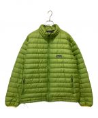 Patagoniaパタゴニア）の古着「Down Sweater」｜黄緑