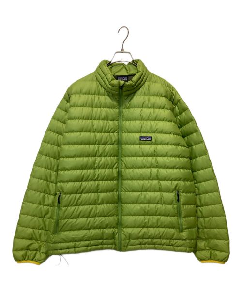 Patagonia（パタゴニア）Patagonia (パタゴニア) Down Sweater 黄緑 サイズ:XLの古着・服飾アイテム